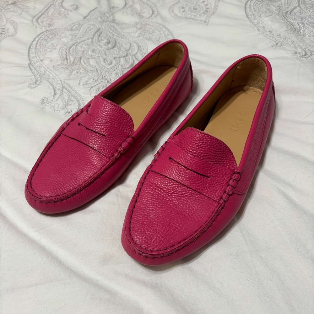 M. Gemi Pink Loafers